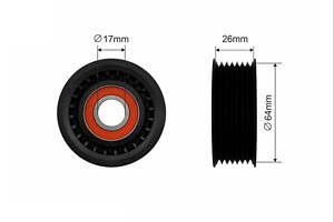 Натяжной ролик ремня ГРМ 500260