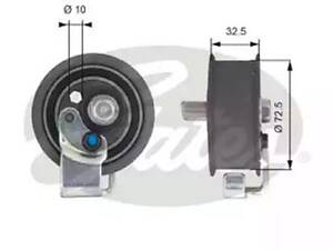 Натяжной ролик ремня ГРМ на 100, A4, A6, Passat B5