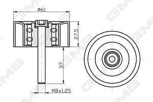 Натяжной ролик ремня ГРМ