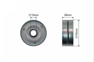 Натяжной ролик ремня ГРМ