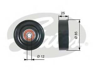 Натяжний ролик поліклинового ременя GATES T36087 на NISSAN PRIMERA Hatchback (P11)