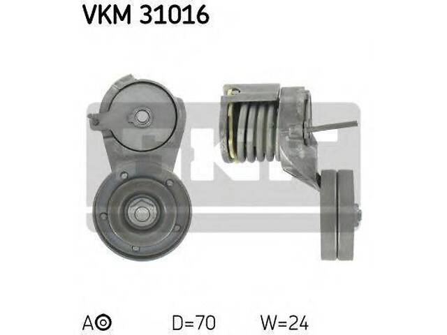 Натяжний ролик поліклинового ременя SKF VKM31016 на SKODA OCTAVIA (1U2) - Фото 1