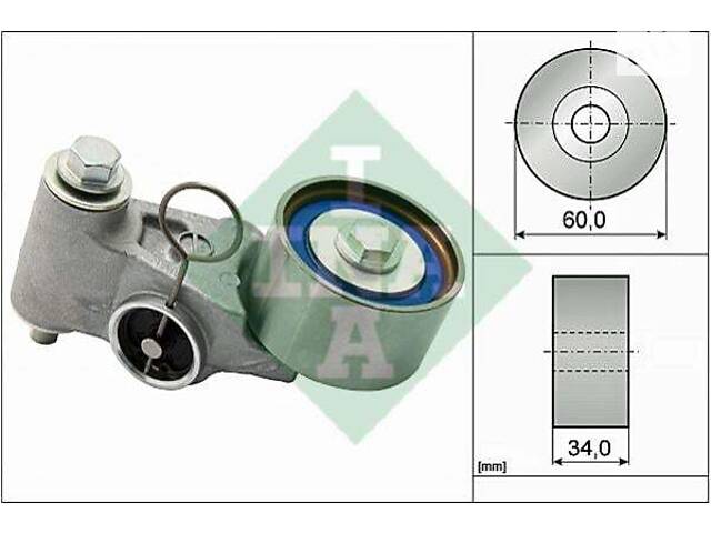 Натяжний ролик ременя ГРМ - Фото 1