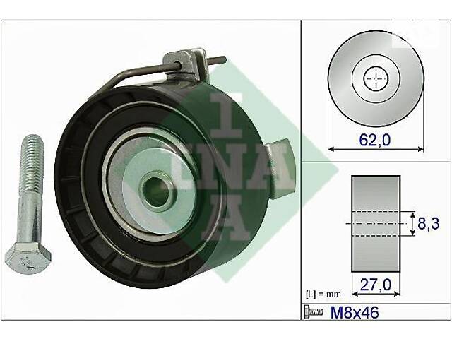 Натяжний ролик ременя ГРМ - Фото 1