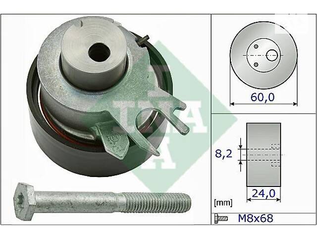 Натяжний ролик ременя ГРМ - Фото 1