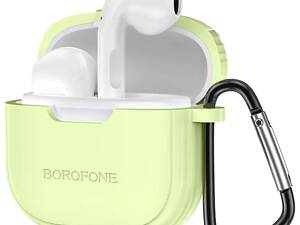 Наушники Borofone BW29 Charm true wireless BT headset Lemon Green