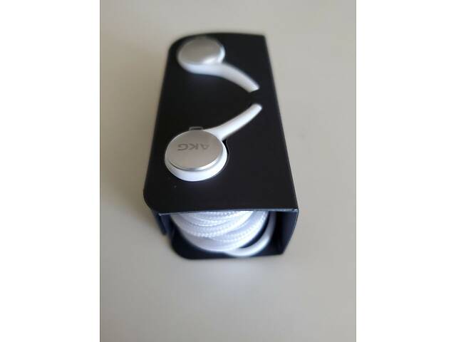 Наушники Earphone Headset AKG Samsung Galaxy S10 White (Jack 3.5)
