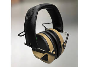Наушники тактические Earmor M30, активные, NRR 24, цвет – Койот, активные наушники военные