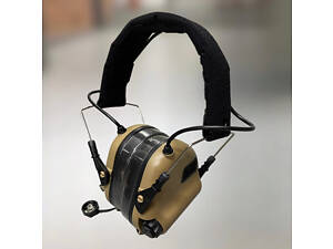 Наушники тактические Earmor M31 Mod3, активные, NRR 22, цвет – Койот, активные наушники военные