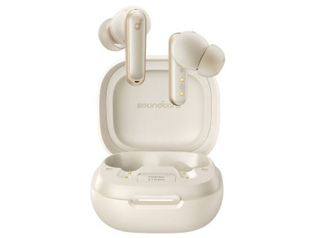 Навушники Anker SoundCore P40i TWS Oat White (A3955G21) - Фото 4