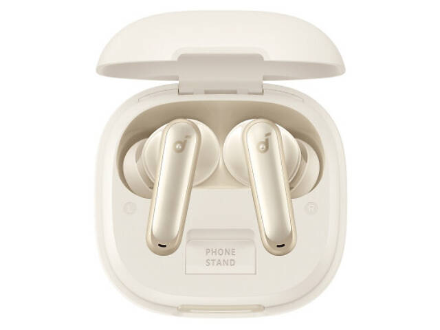 Навушники Anker SoundCore P40i TWS Oat White (A3955G21) - Фото 9