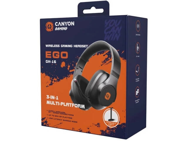 Навушники Canyon EGO GH-16 Black (CND-SGHS16B) - Фото 7