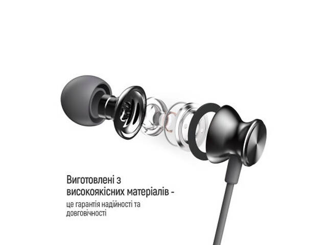 Навушники ColorWay 3.5 mm Wired Earphone UrbanBeat Black (CW-WD03BK) - Фото 5