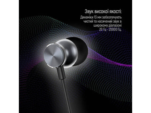 Навушники ColorWay 3.5 mm Wired Earphone UrbanBeat Black (CW-WD03BK) - Фото 6