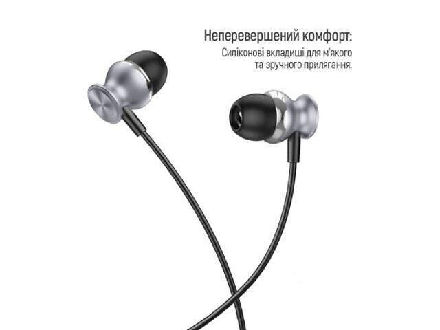 Навушники ColorWay 3.5 mm Wired Earphone UrbanBeat Black (CW-WD03BK) - Фото 9