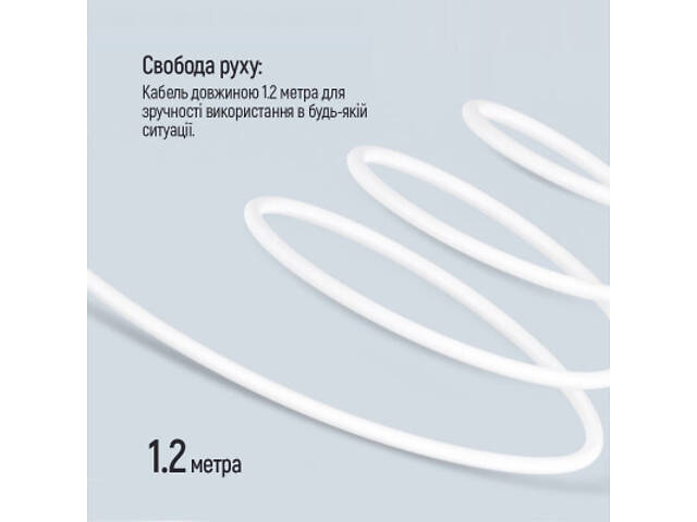 Навушники ColorWay 3.5 mm Wired Earphone Sound Wave White (CW-WD04WT) - Фото 4