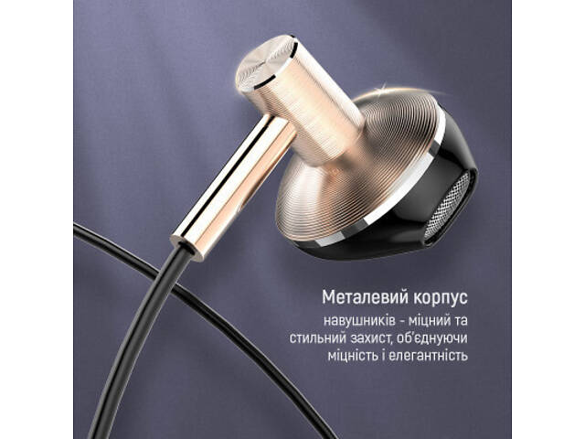 Навушники ColorWay Slim 3.5 mm Wired Earphone Blast 2 Black (CW-WD02BK) - Фото 6