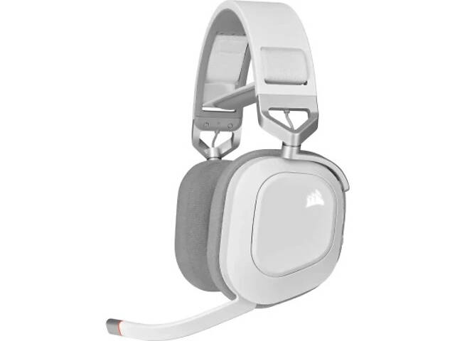 Навушники Corsair HS80 RGB Wireless White (CA-9011236-EU) - Фото 1