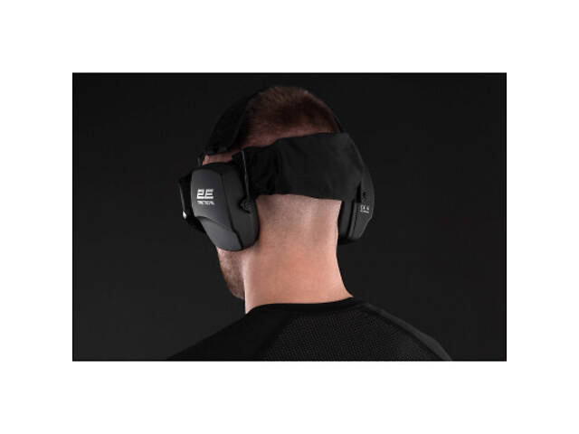 Навушники для стрільби 2E Defence NRR 25 dB пасивні Black (2E-TPE016BK) - Фото 6