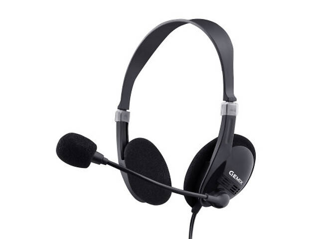 Навушники Gemix HP-120MV Black (HP-120MV) - Фото 1