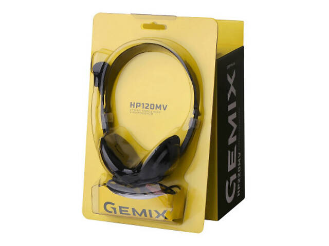 Навушники Gemix HP-120MV Black (HP-120MV) - Фото 4