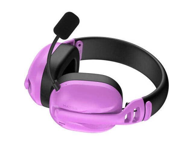 Навушники Hator Hyperpunk 3 Wireless Hi-Res SyncHUB connection Cyber Violet (ESH19) - Фото 7