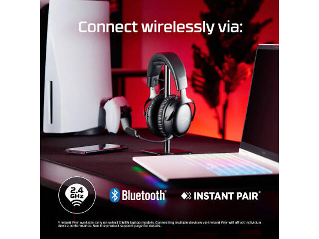 Навушники HyperX Cloud III S Wireless/USB-A/USB-C Black (A59YZAA) - Фото 3