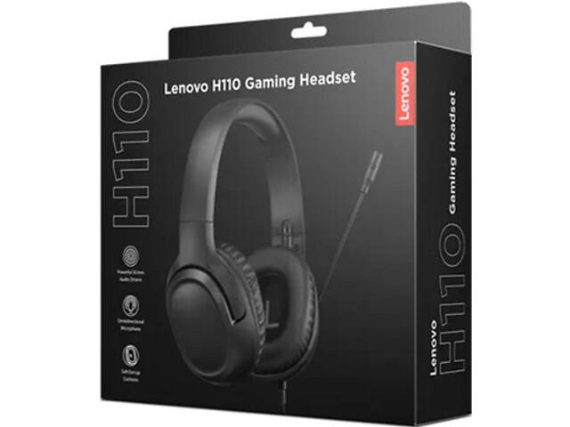 Навушники Lenovo H110 Gaming Headset Black (GXD1P46879) - Фото 7