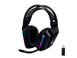 Наушники Logitech G733 Lightspeed Wireless RGB Gaming Headset Black (981-000864)