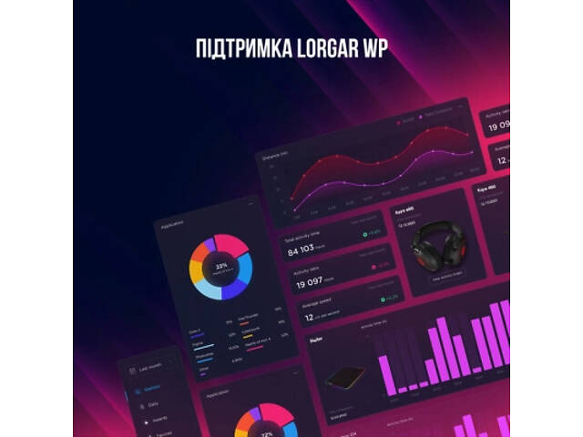 Навушники Lorgar Kaya 460 Gaming RGB USB Black (LRG-GHS460) - Фото 5