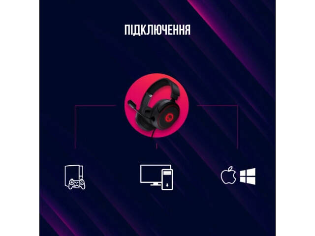 Навушники Lorgar Kaya 460 Gaming RGB USB Black (LRG-GHS460) - Фото 7