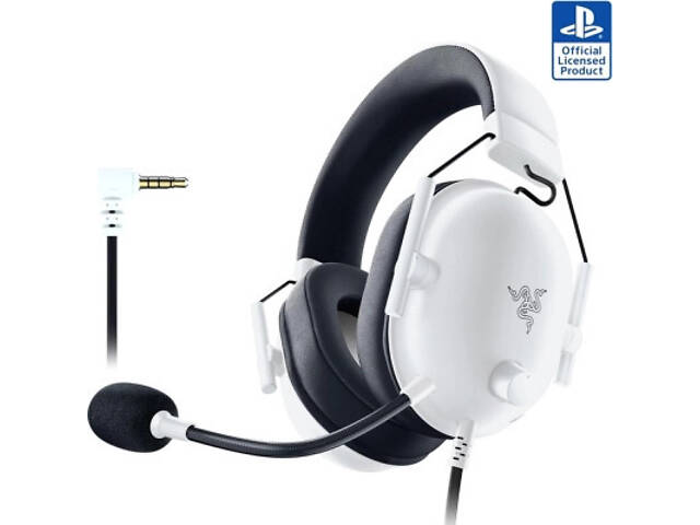 Навушники Razer BlackShark V2 X для PS5 USB White (RZ04-03241300-R3G1) - Фото 5