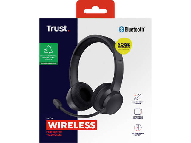 Навушники Trust Ayda Wireless ENC Black (25463) - Фото 3