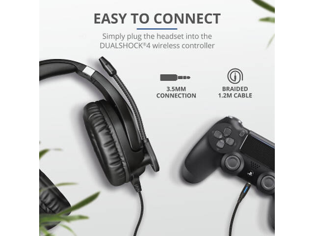 Навушники Trust GXT 488 Forze-G for PS4 Black (23530) - Фото 2
