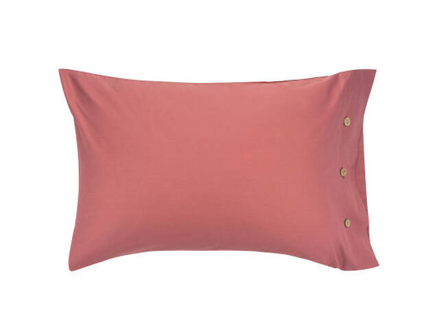 Наволочка Ardesto Mix&Match 50х70 100% бавовна, сатин коричневий світлий (ART5070PCO) - Фото 1