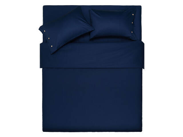 Наволочка Ardesto Mix&Match 50х70 100% бавовна, сатин синій (ART5070PCN) - Фото 7