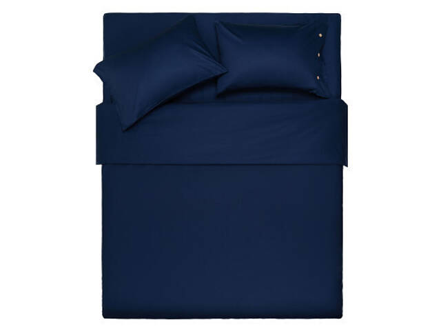 Наволочка Ardesto Mix&Match 50х70 100% бавовна, сатин синій (ART5070PCN) - Фото 8