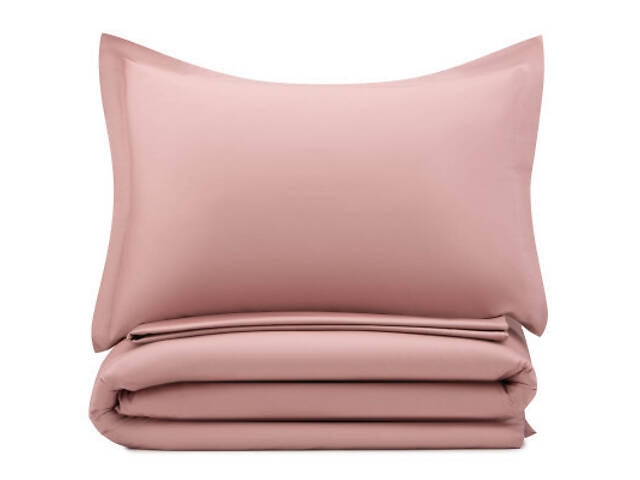 Наволочка Ardesto Mix&Match Premium 50х70+5см 100% бавовна, сатин рожевий світлий (ART5070PCU) - Фото 7