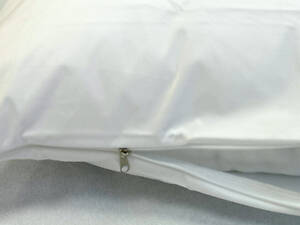 Наволочка защитная Ecotton 70х70 см Аqua-stop водонепроницаемая на молнии Белая