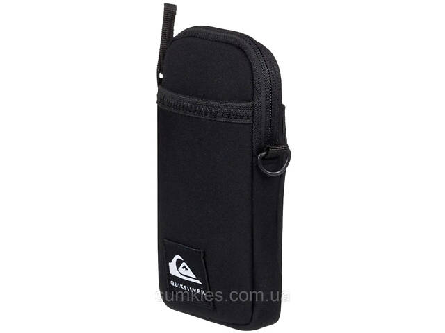 Невелика чоловіча сумка, чохол Quiksilver New Black Dies чорна - Фото 2