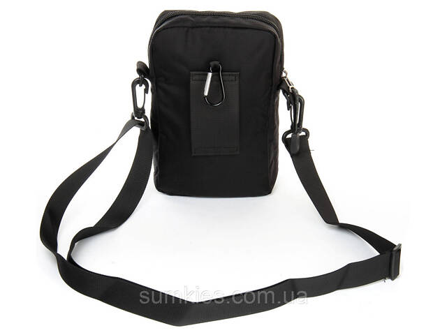 Невелика чоловіча сумка через плече Lanpad чорна - Фото 4