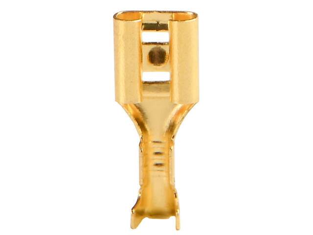 Неізольований наконечник 0,5-0,8 кв.мм 6x0,3 мм плаский (розетка) (100шт) [A0060170015] DJ621-4,8 АСКО - Фото 2