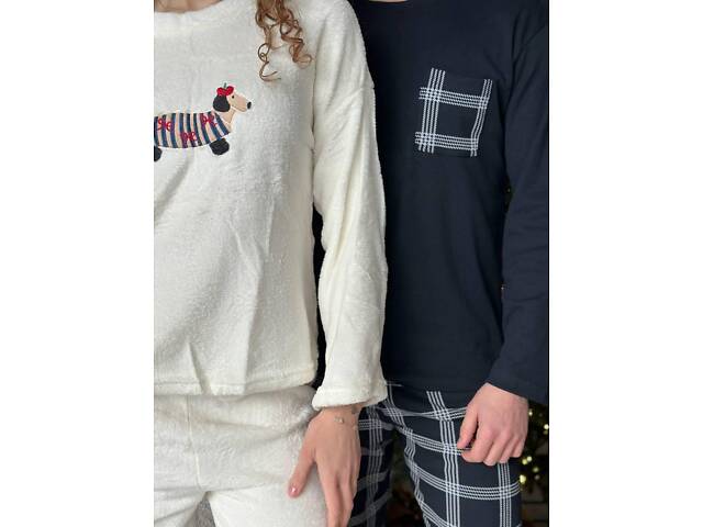 Ніжна піжамка з милим принтом DO3906 - Фото 2