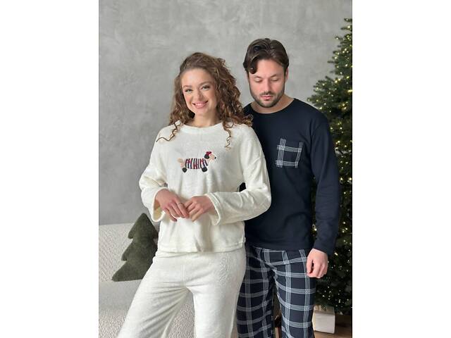 Ніжна піжамка з милим принтом DO3906 - Фото 9