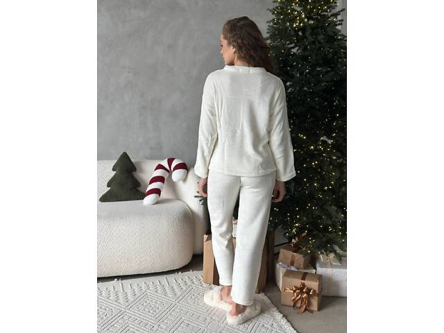 Ніжна піжамка з милим принтом DO3906 - Фото 10