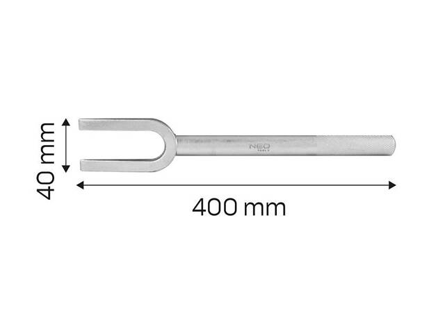 NEO 11-806 Знімач рульових тяг/кульових опор (L=400mm) (вилка)