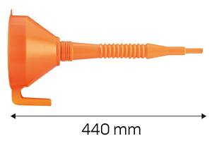 NEO TOOLS 11-555 Воронка з гнучким шлангом (з сіткою) L=440mm