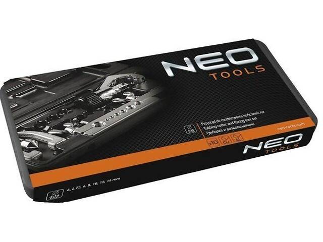 Neo Tools Набор для развальцовки труб, от 4 до 14 мм, набор 10 шт. 02-050 - Фото 2