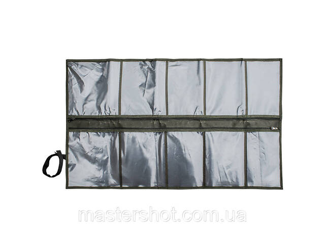 Несессер ЗСУ на молнии 10 отд. Олива военный органайзер армейский несесер на змейке сумка ms - Фото 2