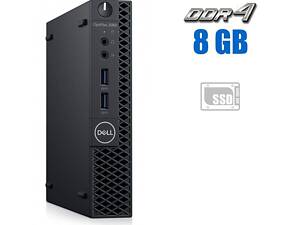 Неттоп Dell OptiPlex 3060 USFF/ i3-8100T/ 8GB RAM/ 120GB SSD/ UHD 630